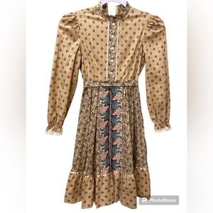 Vintage Ruth Of Carolina By Ruth Originals Floral Dress Size 10 Girls